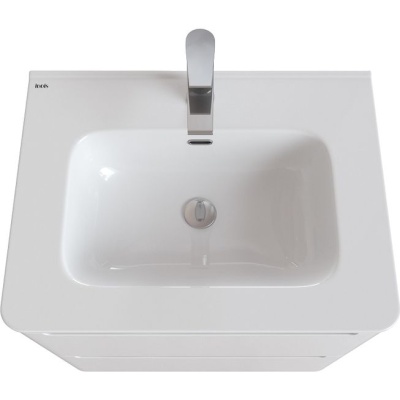 Тумба с умывальником Iddis Edifice 60 см напольная, белая EDI60WFi95K. Образец. Акция