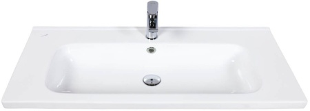 Тумба напольная Laparet Venus 100 с умывальником Creavit Ideal 100 белый глянец (LVE-WFCAB-100-01+ID100-00CB00E-0000)