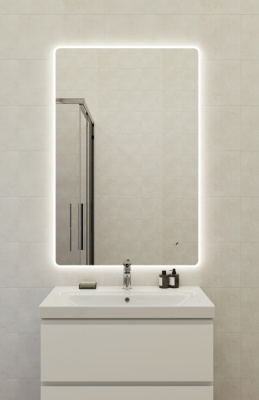 Зеркало Cersanit Eclipse Fusion 80x120, 64815 (с подсветкой)