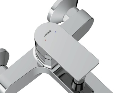 Смеситель для ванны однорычажный Cersanit Nature, хром А63064