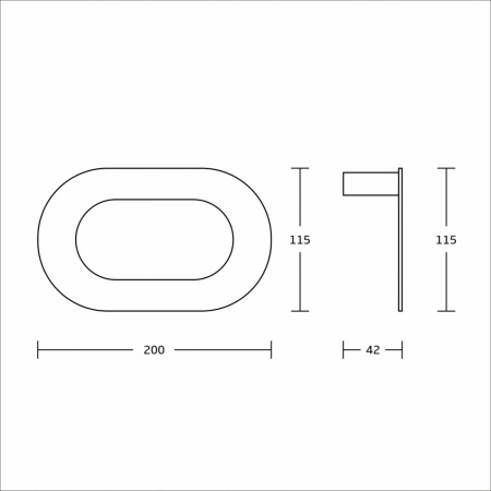 Кольцо для полотенец Gross Aqua Space GA18232. Распродажа