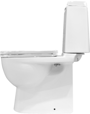 Унитаз-компакт напольный Sanita Luxe Best BSTSLCC04020522, белый