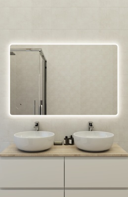 Зеркало Cersanit Eclipse Fusion 80x120, 64815 (с подсветкой)