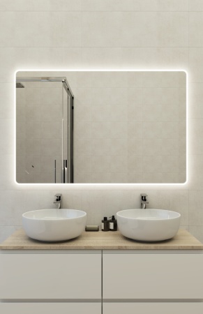 Зеркало Cersanit Eclipse Fusion 80x120, 64815 (с подсветкой)