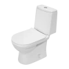 Унитаз-компакт напольный Sanita Luxe Next Slim NXTSLCC01150622, белый