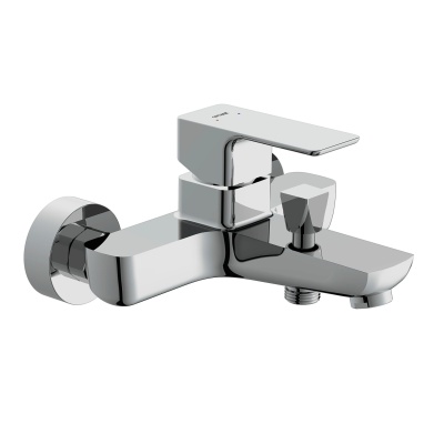 Смеситель для ванны однорычажный Cersanit Geo, хром А63040. Образец. Распродажа