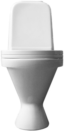 Унитаз-компакт напольный Sanita Самарский эконом SMRSACC01090111, белый