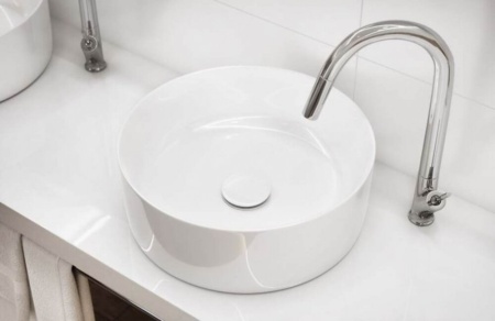 Умывальник на столешницу Cersanit Crea 38, белый UM-CRE38/1-oc-R