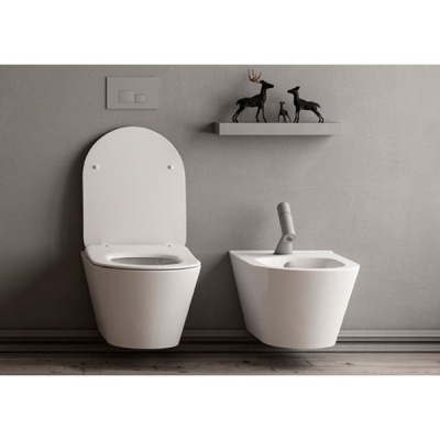 Унитаз подвесной Lucco Avva 53 с крышкой