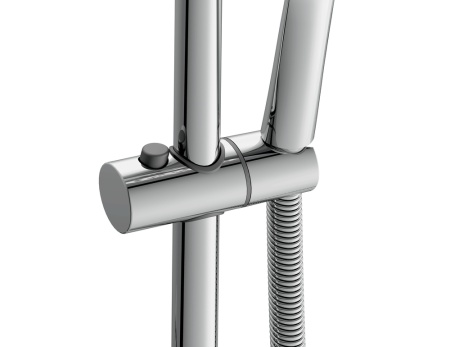 Душевая система встраиваемая (смеситель стандартный) 5 режимов шланг 150 металл Cersanit Moduo 64087