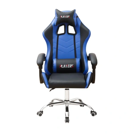 Кресло Presto Геймер черно-синий BMG-01
