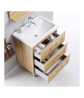 Тумба напольная AQWELLA Фостер Т8/3/DS с умывальником Фостер 800 FOS01083DS