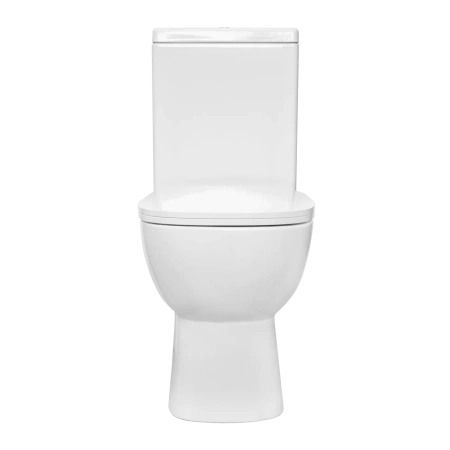 Унитаз-компакт напольный Sanita Luxe Quadro Slim QDRSLCC01151022, белый