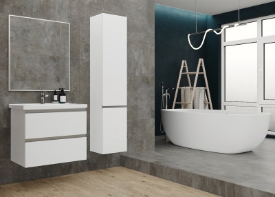 Пенал подвесной правый Laparet Electra 35, белый глянец LE-TCAB-35-01R