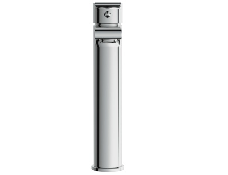 Смеситель для раковины высокий однорычажный клик клак Cersanit Brasko 63024