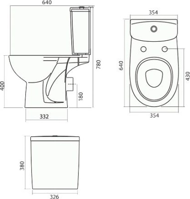 Унитаз-компакт Kolo Freja L792000