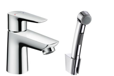 Смеситель для умывальника Hansgrohe Talis E 80 71729000 с гигиеническим душем