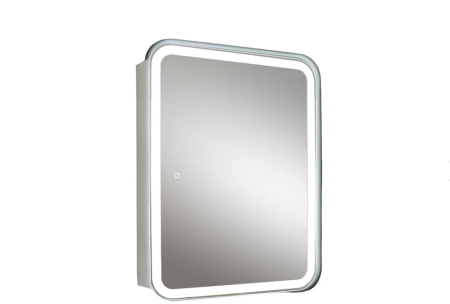 Зеркало-шкаф Silver Mirrors Фиджи Flip 70 ИК (700х800, бесконтактный сенсор). Акция