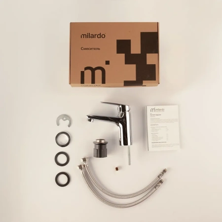 Смеситель для умывальника Milardo Niagara NIASB00M01
