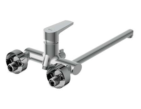 Смеситель для ванны с длинным изливом однорычажный Cersanit Moduo 64098