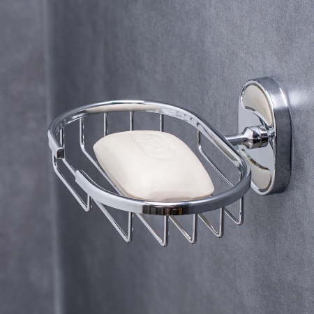 Мыльница решетка к стене овальная PMC A2022