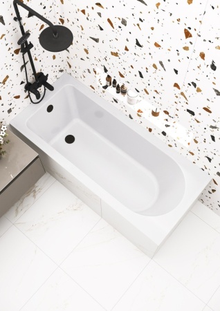 Ванна акриловая с ножками Bonito Home Elara 160x70 BH-EL-203-160-70/St